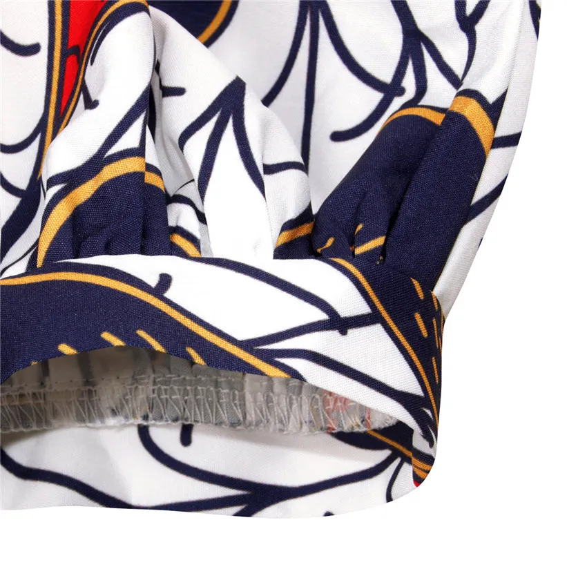 Autumn Dress Dashiki Printed African Dresses for Women