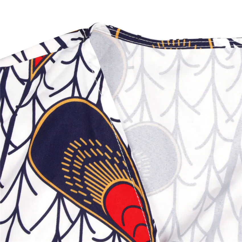 Autumn Dress Dashiki Printed African Dresses for Women