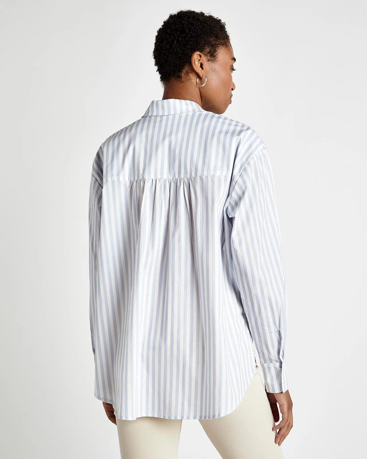 Avril Striped Button Down Shirt