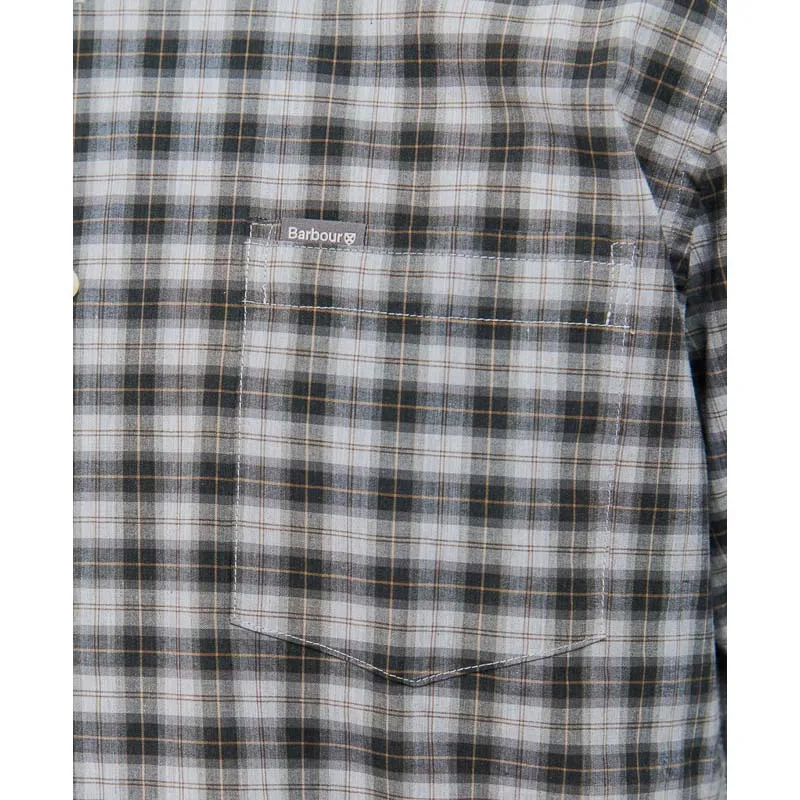 Barbour Lomond Tailored Mens Shirt - Greystone
