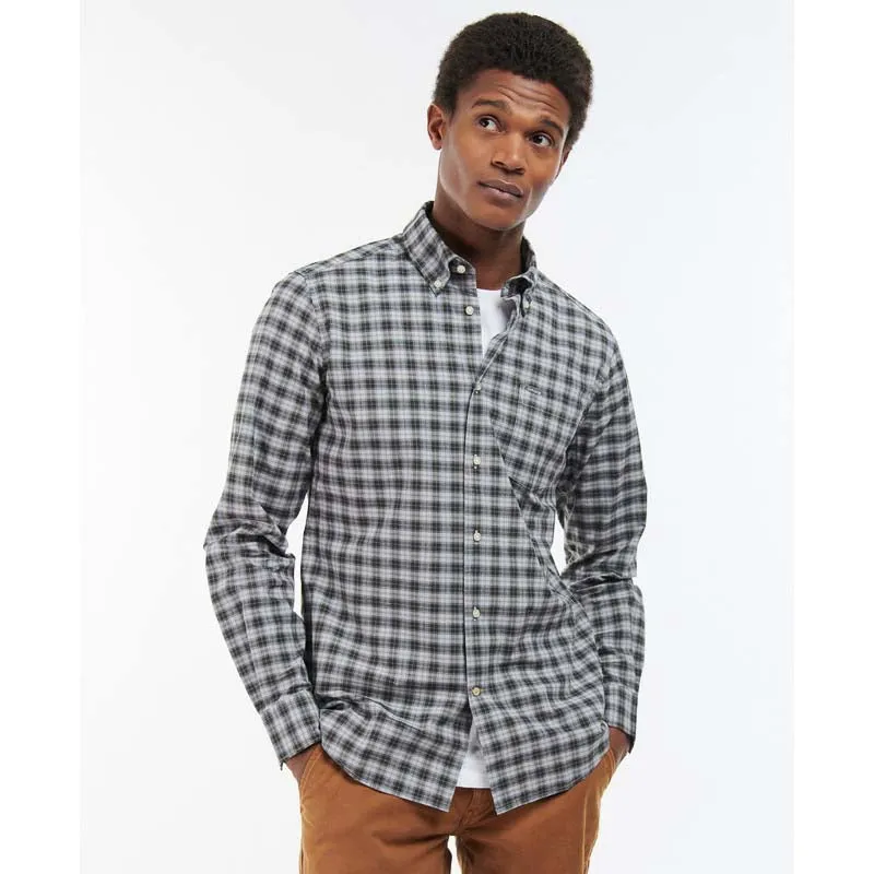 Barbour Lomond Tailored Mens Shirt - Greystone