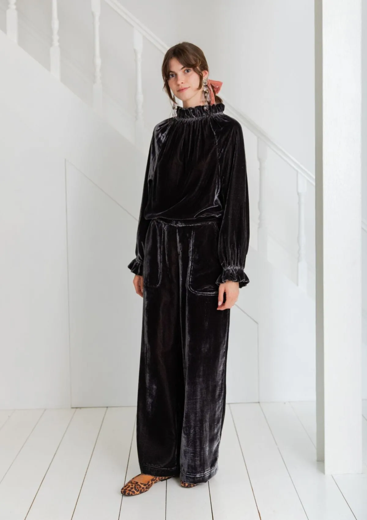 Bidette Velvet Trouser | Bonte