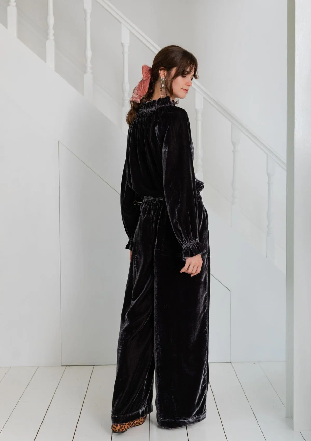 Bidette Velvet Trouser | Bonte