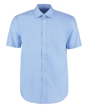 Business shirt short-sleeved (classic fit) | Light Blue