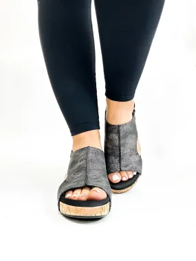 Corky's Black Texture Volta II Wedges