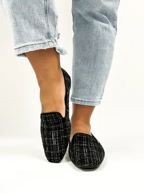 Corky's Black Tweed Goody 2 Shoes Flats FINAL SALE