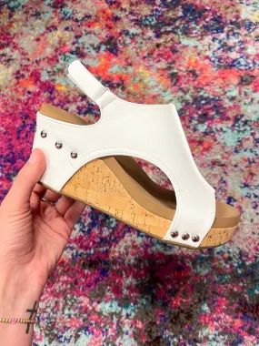 Corkys Moon Smooth Carley Wedges