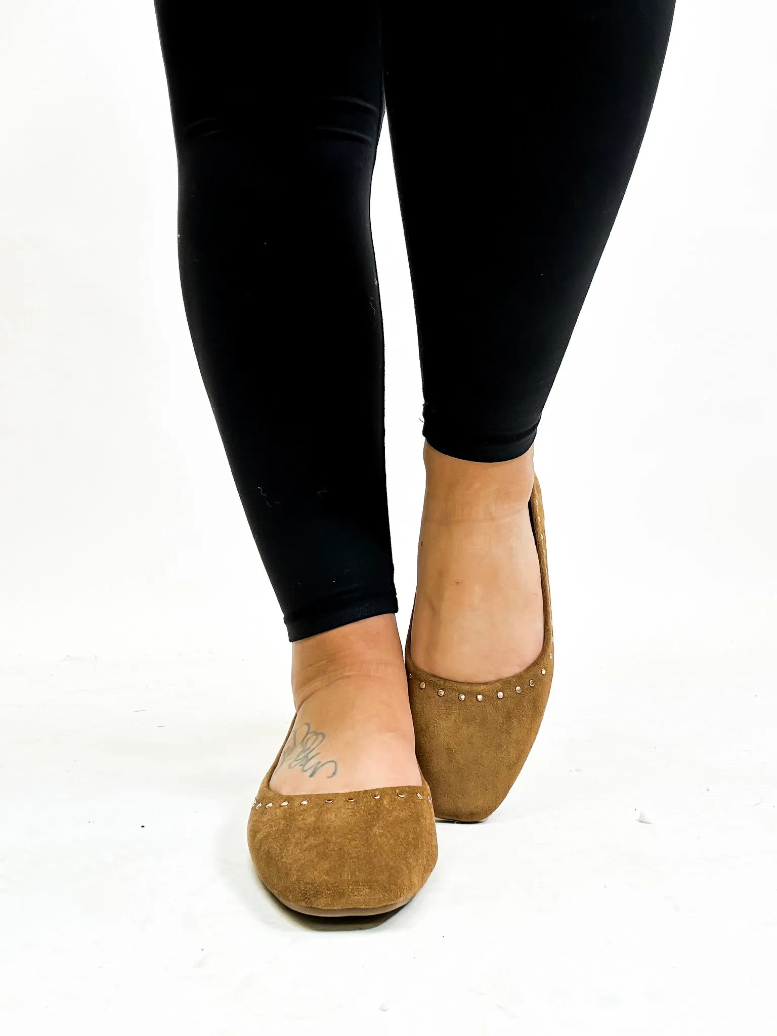Corky's Tobacco Faux Suede Just In Time Flats FINAL SALE