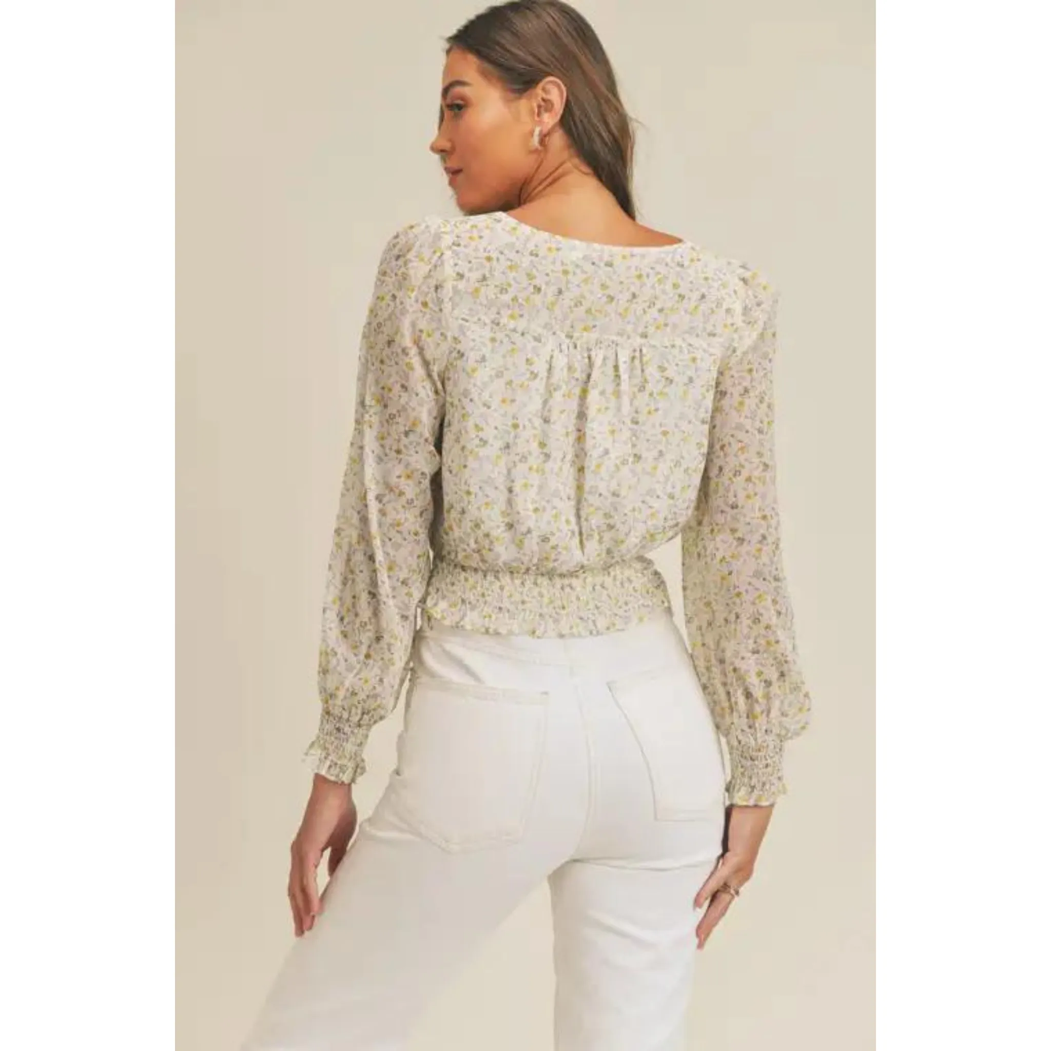 Daisy Floral Top