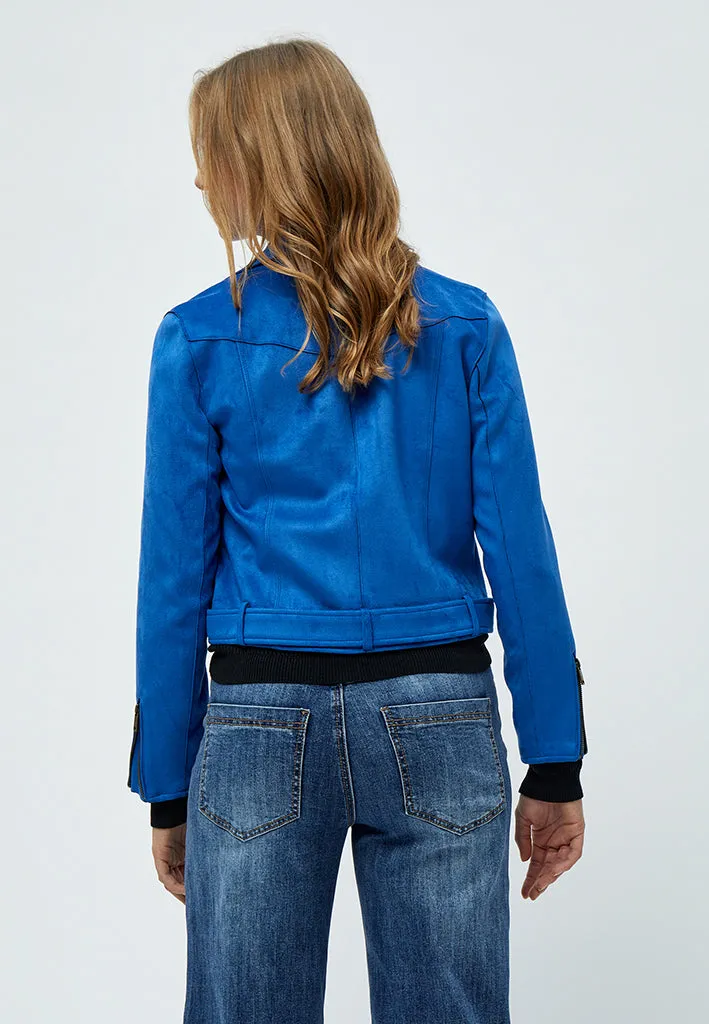 DSTabarak Biker Jacket - NEBULAS BLUE