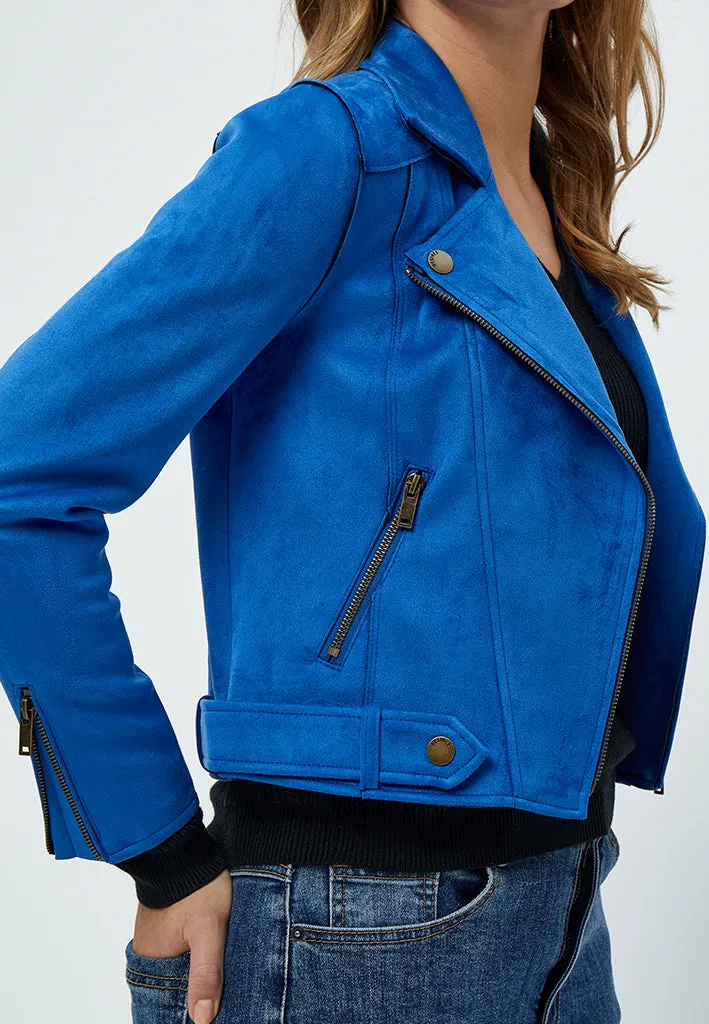DSTabarak Biker Jacket - NEBULAS BLUE