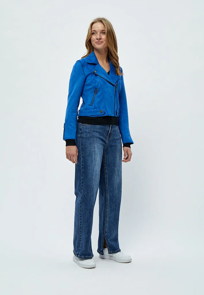 DSTabarak Biker Jacket - NEBULAS BLUE