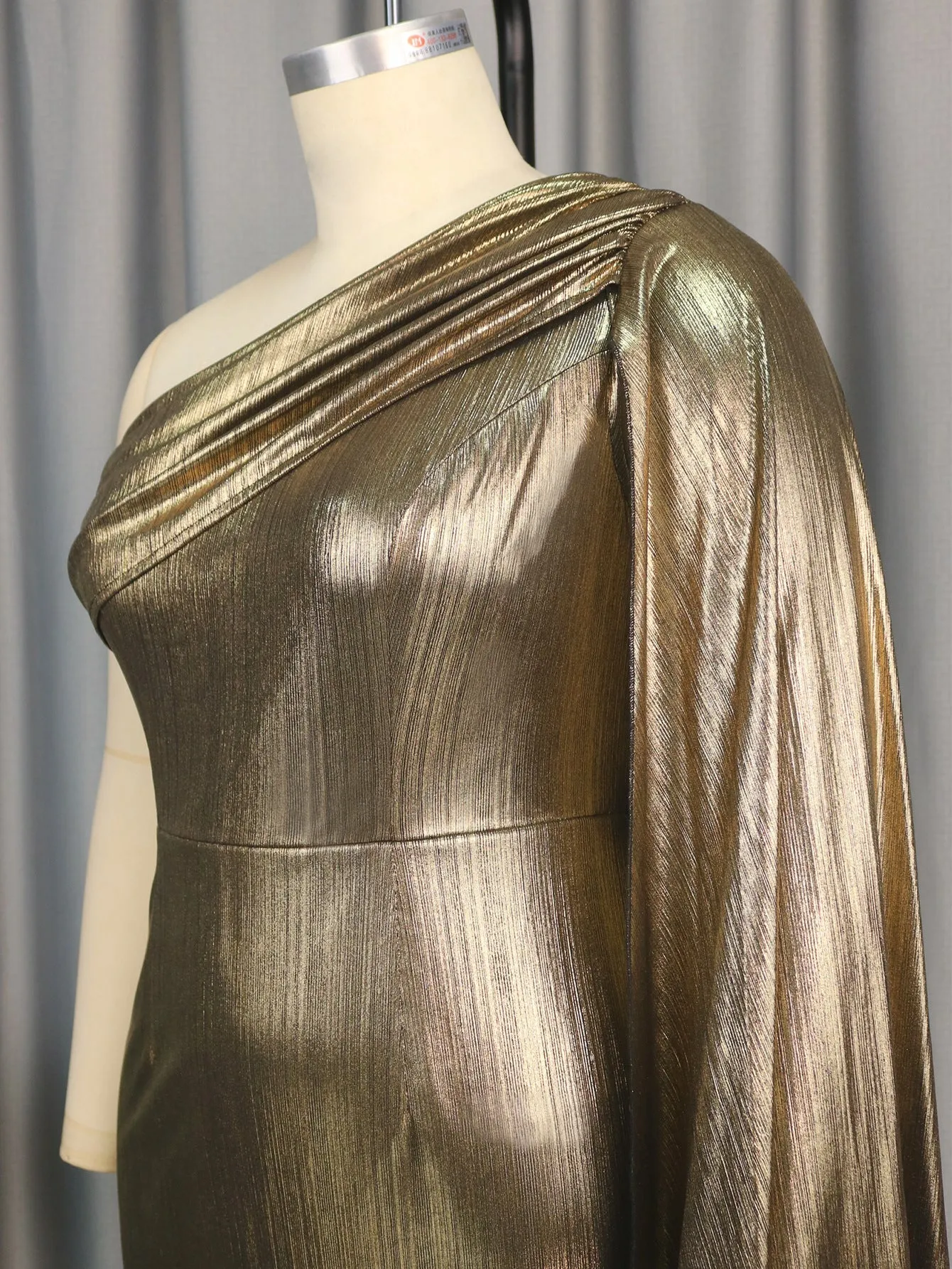 Elegant Special Occasions One-Shoulder Asymmetrical Dress