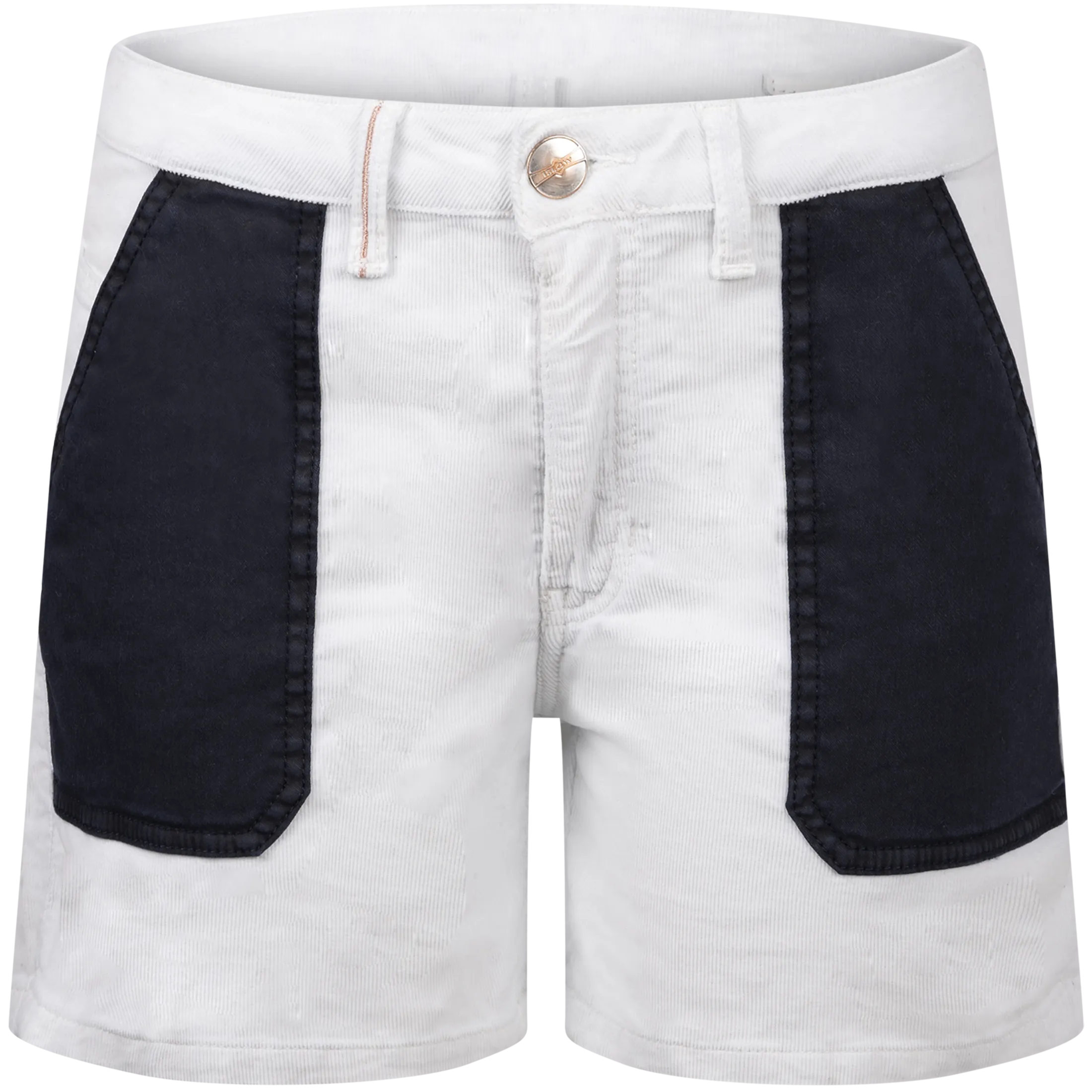 Emilia Classic Cord Shorts - Ecru