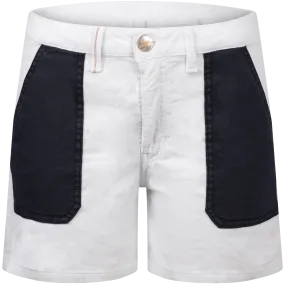 Emilia Classic Cord Shorts - Ecru
