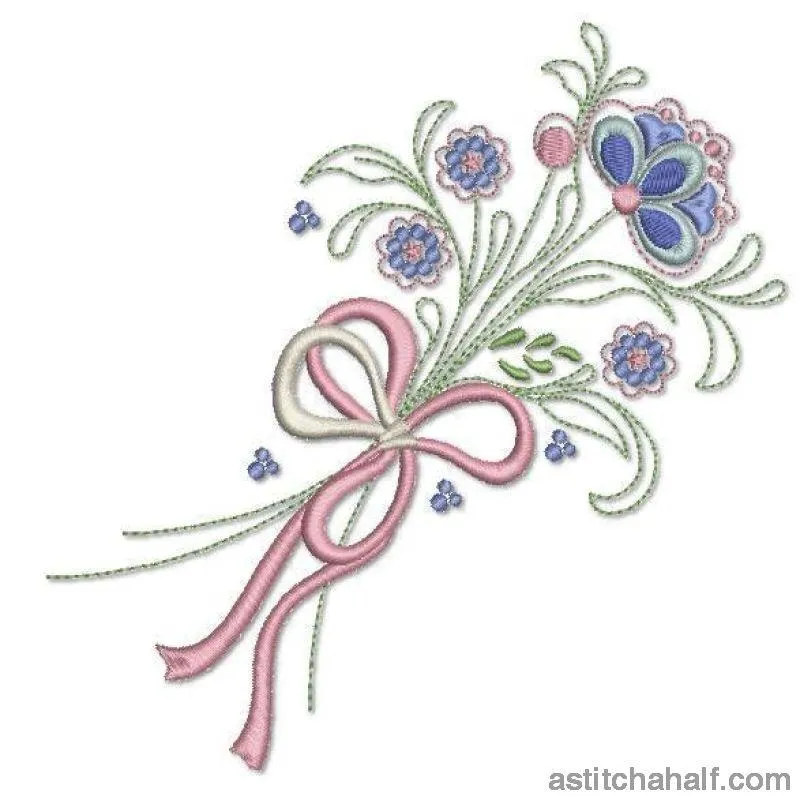 Farm Bow Bouquet
