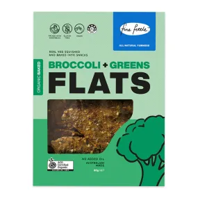 Fine Fettle Flats Broccoli and Greens Crackers 80g