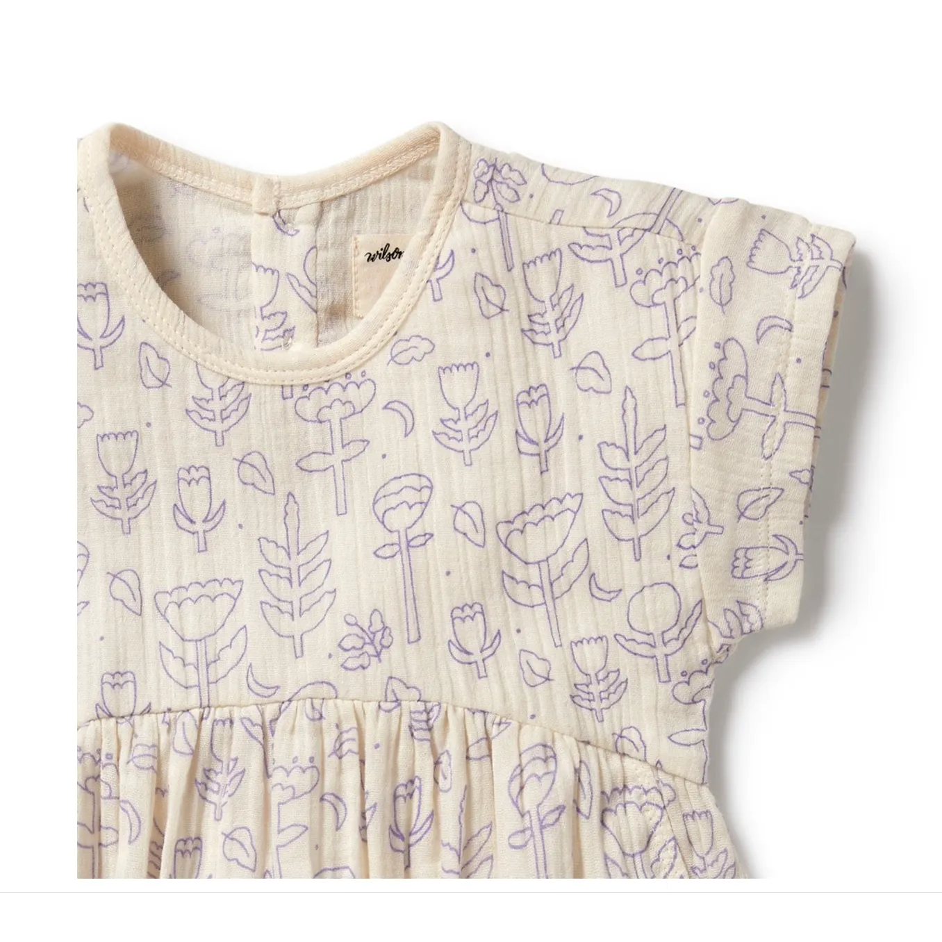 Flow Organic Crinkle Dress