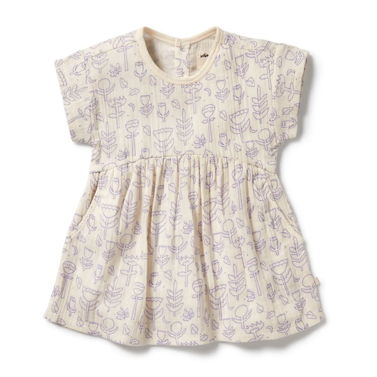 Flow Organic Crinkle Dress