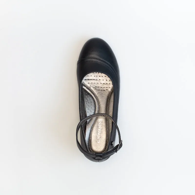 Giovanni Women Wedge With Ankle Strap Shoe _ 150596