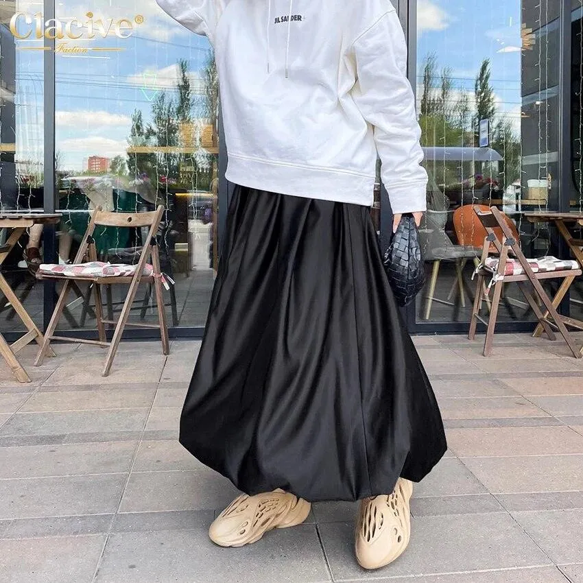 High Waist Formal Long Skirt - 5 Colours