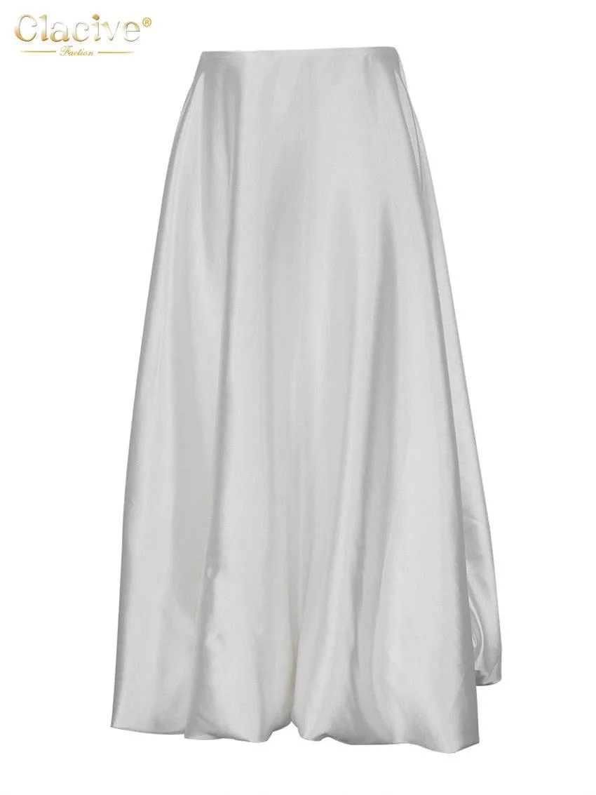 High Waist Formal Long Skirt - 5 Colours