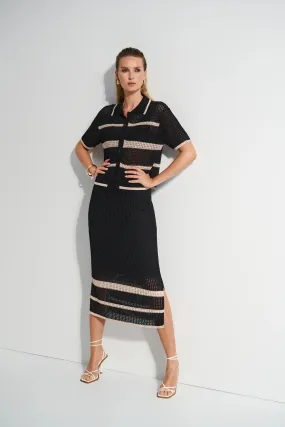Joseph Ribkoff Knitted Cover Up