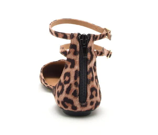 Leopard Print Ballerina Flats (Last Pair Size 6)