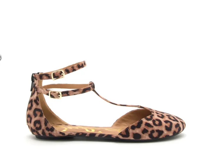 Leopard Print Ballerina Flats (Last Pair Size 6)