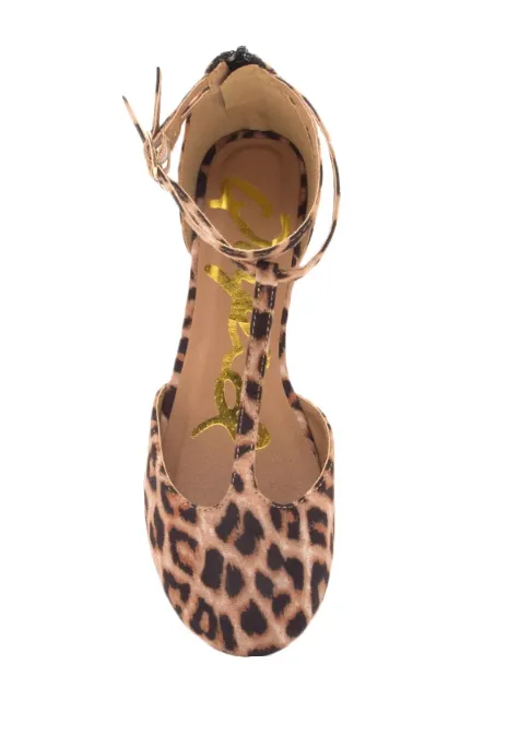 Leopard Print Ballerina Flats (Last Pair Size 6)