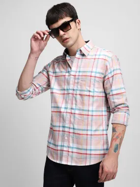 Men's Pink Casual Shirts