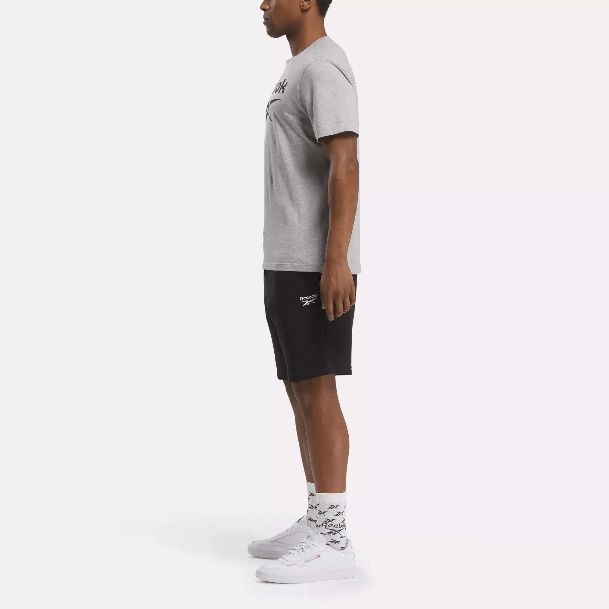 Men's Reebok Identity Small Logo Fleece Shorts
