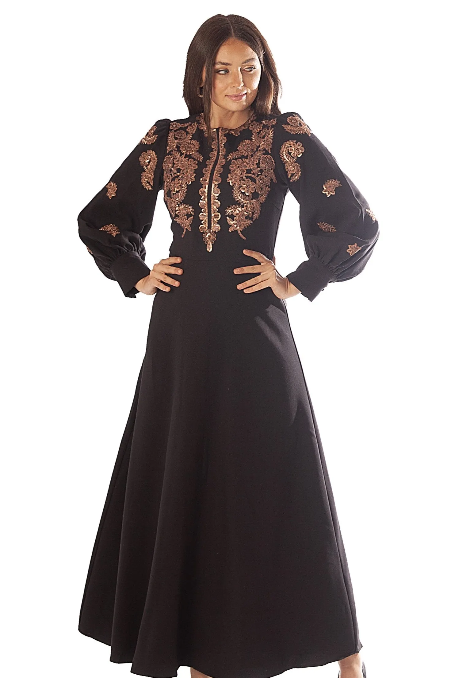 Mini Sequin Design Waisted Dress