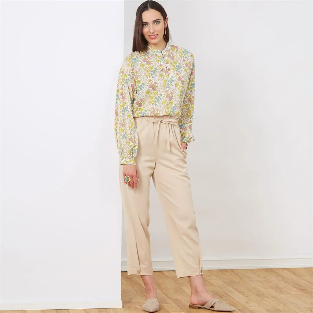 New Look Sewing Pattern N6704 Misses' Top and Pull-On Pant