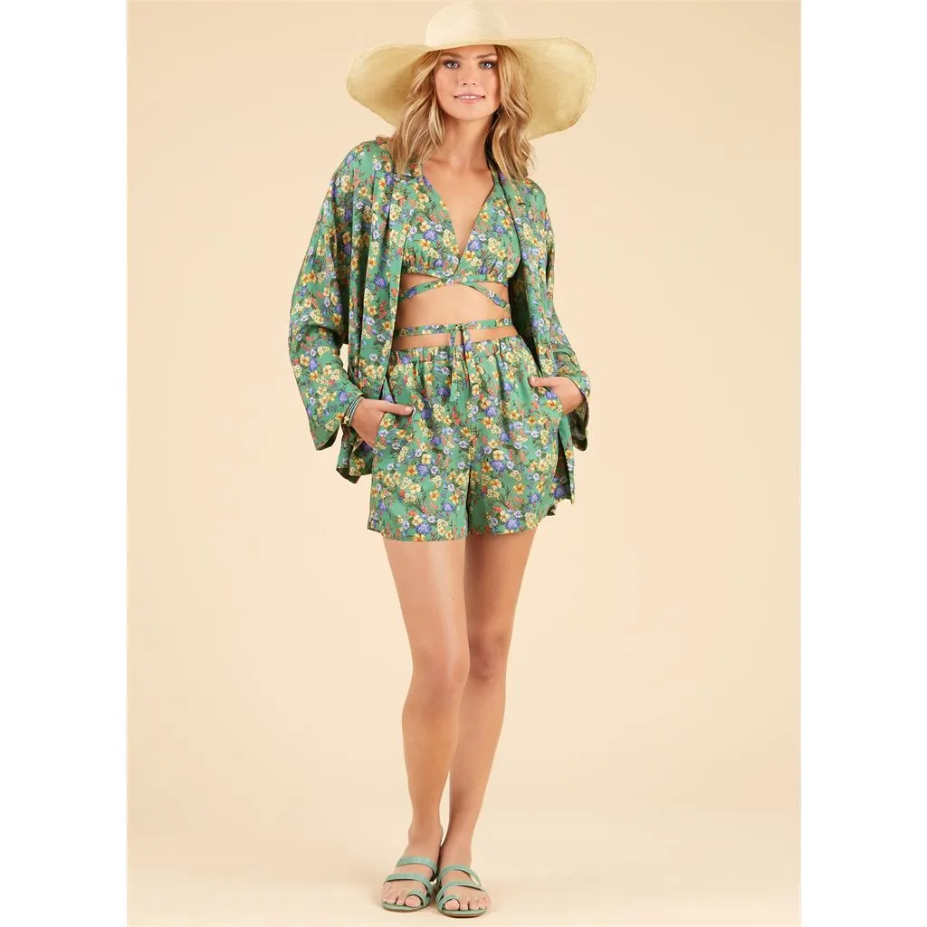 New Look Sewing Pattern N6737 Misses' Jacket, Wrap Halter Top and Shorts