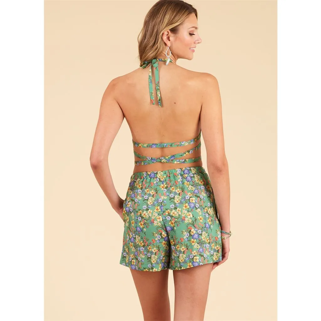 New Look Sewing Pattern N6737 Misses' Jacket, Wrap Halter Top and Shorts