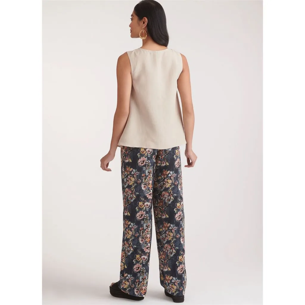 New Look Sewing Pattern N6781 Misses' Top and Pants
