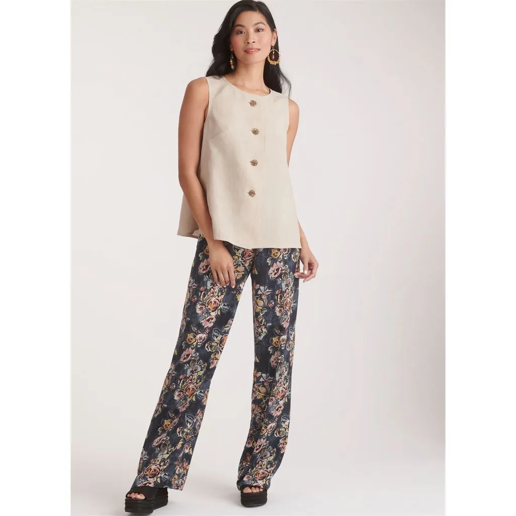 New Look Sewing Pattern N6781 Misses' Top and Pants