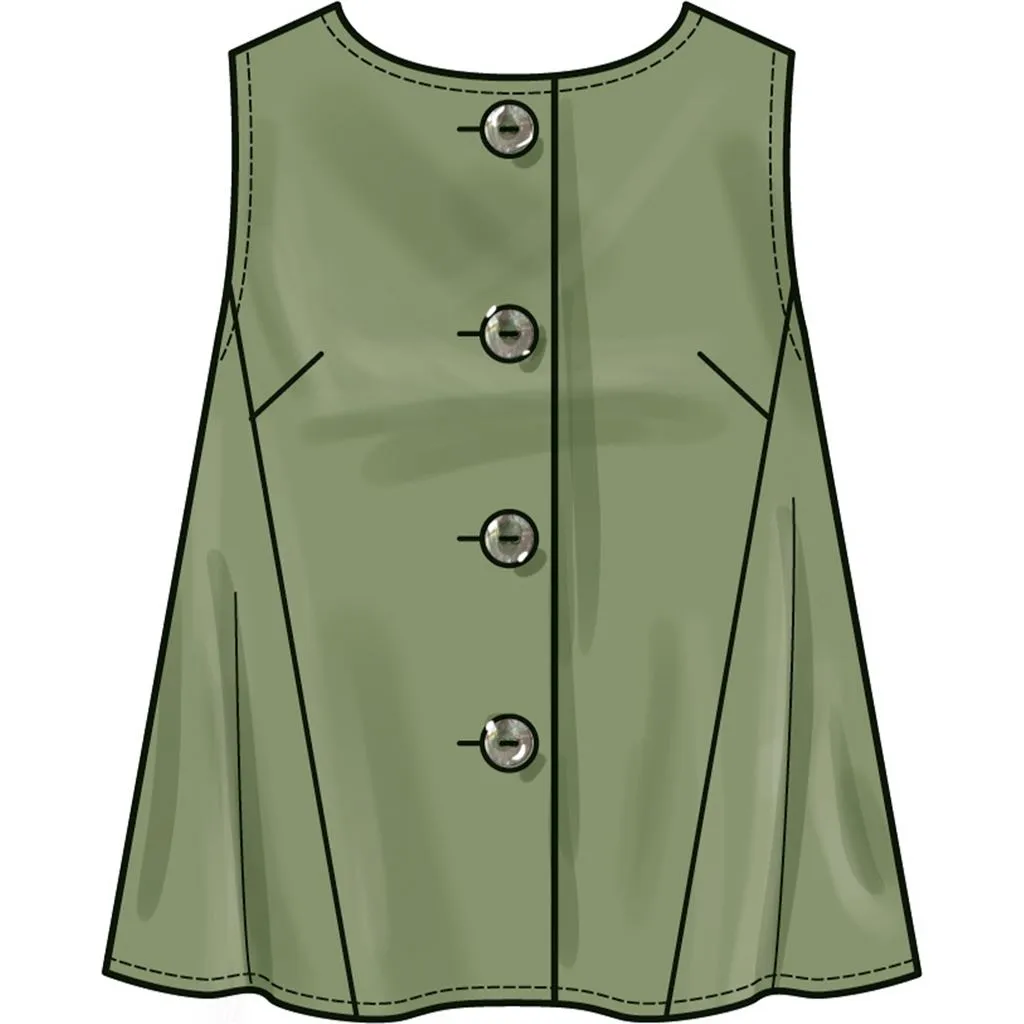 New Look Sewing Pattern N6781 Misses' Top and Pants