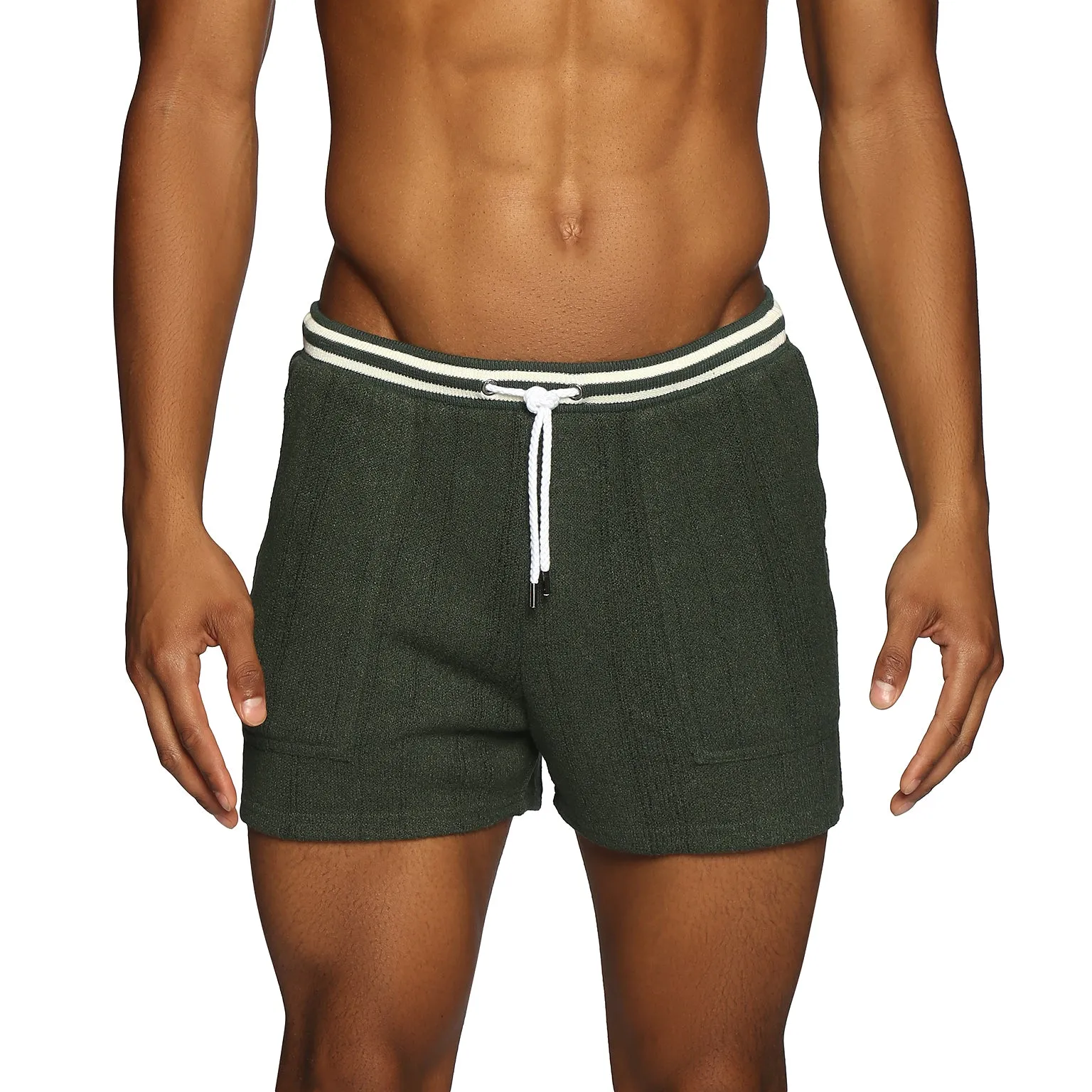 NEW RESORT '25- Forest Antibes Knit Cabana Short