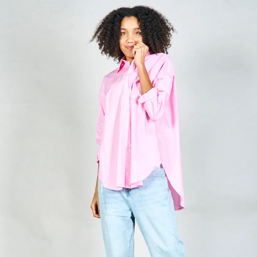 Oversized button-up shirt wholesale