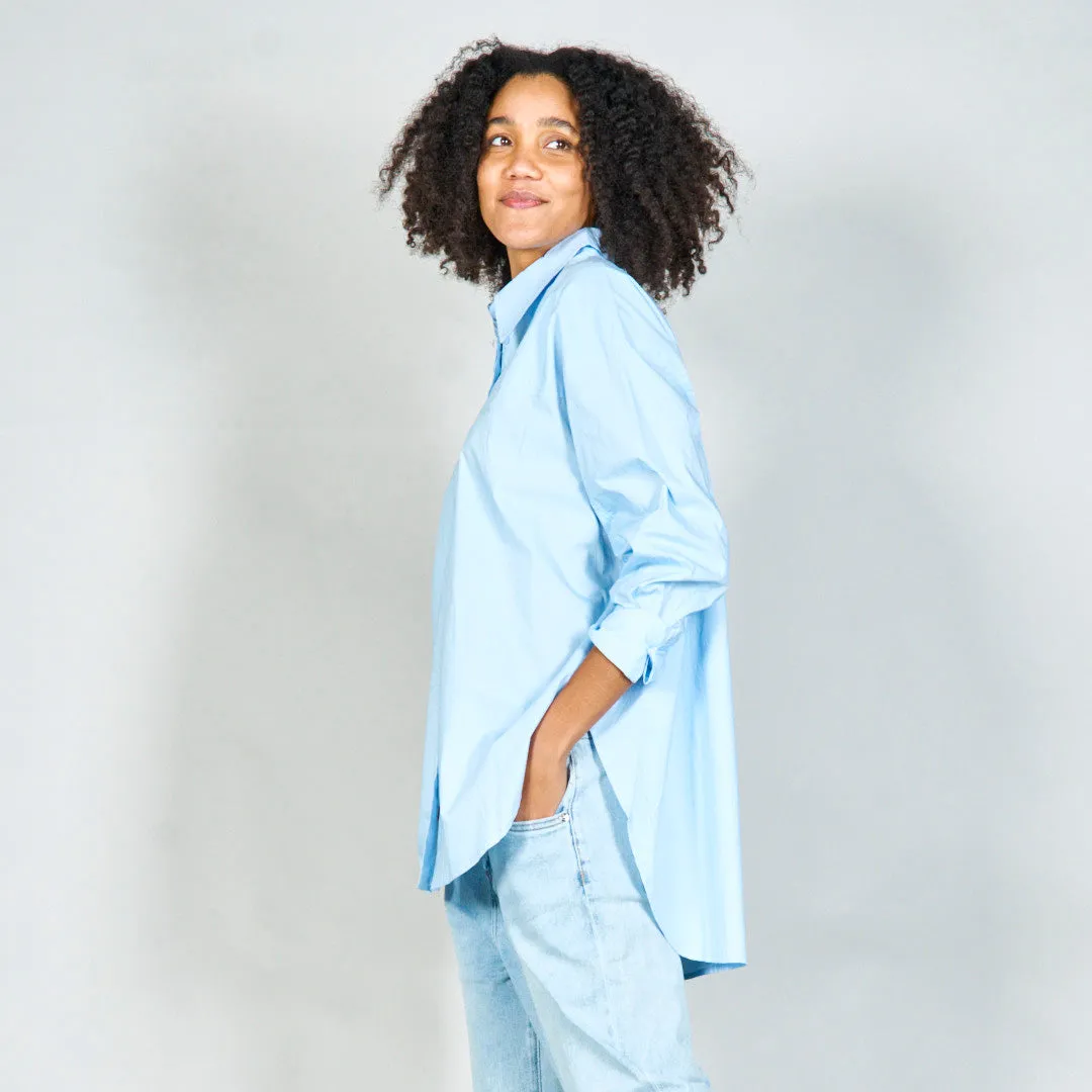 Oversized button-up shirt wholesale