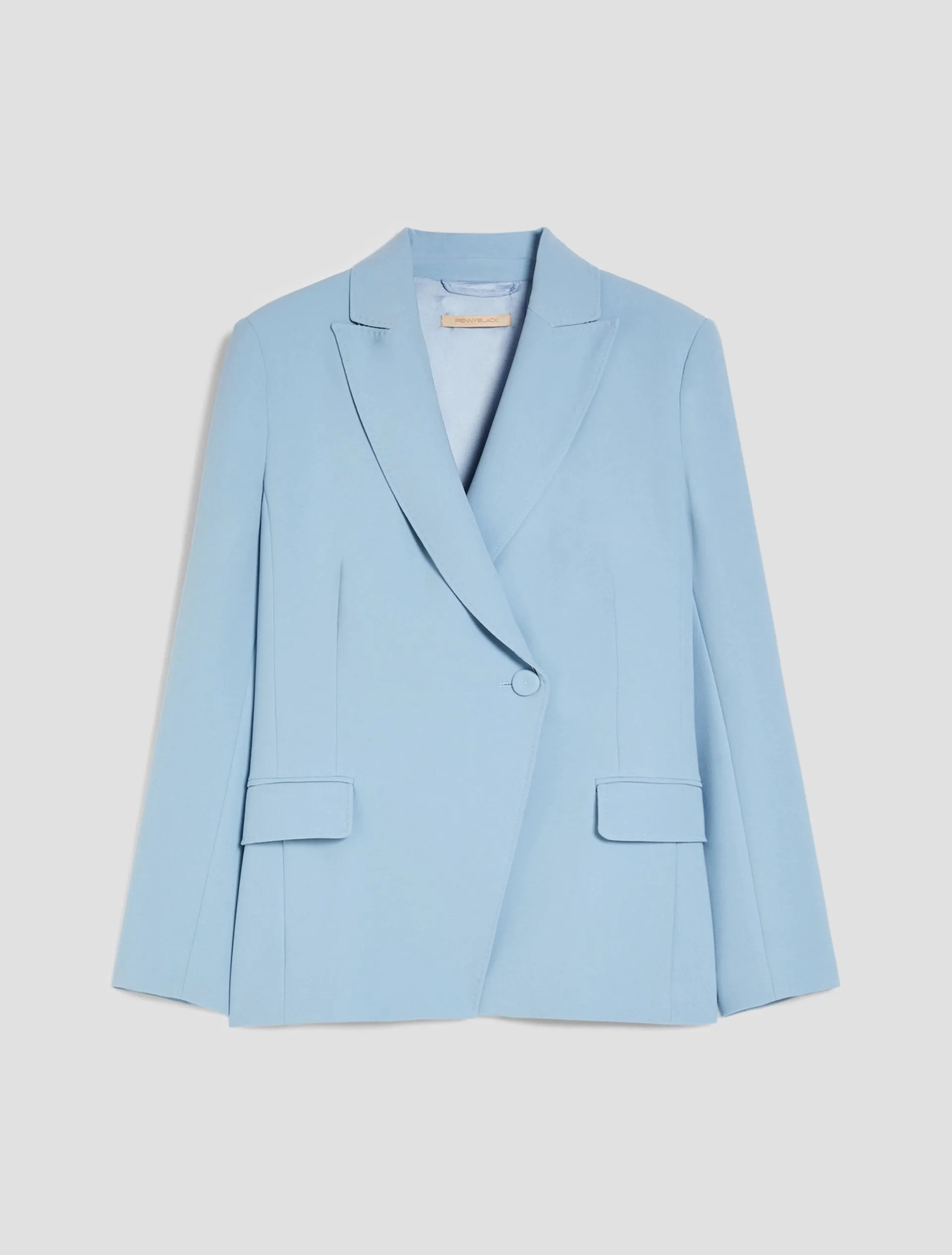 Penny Black Result Baby Blue Cady Blazer