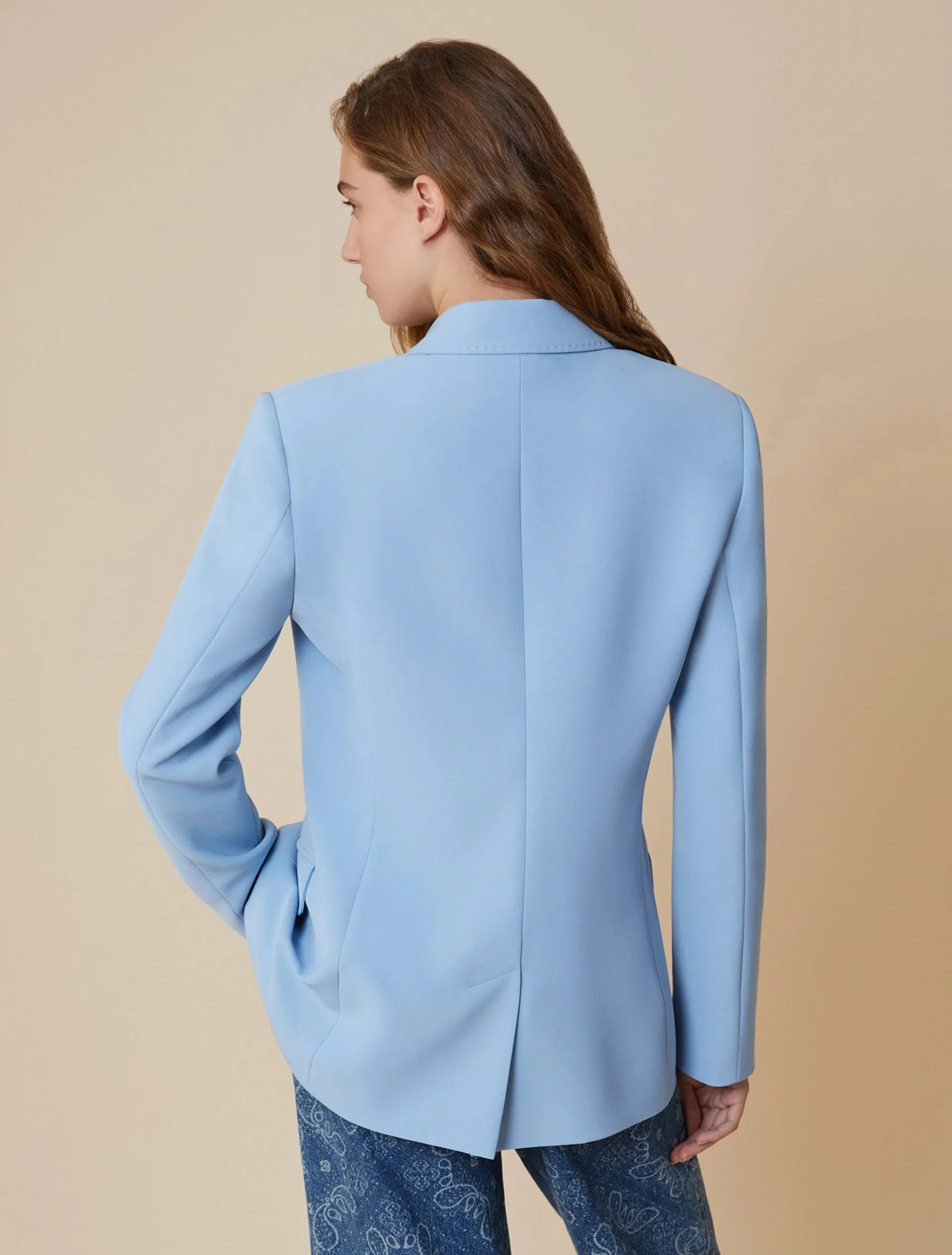 Penny Black Result Baby Blue Cady Blazer
