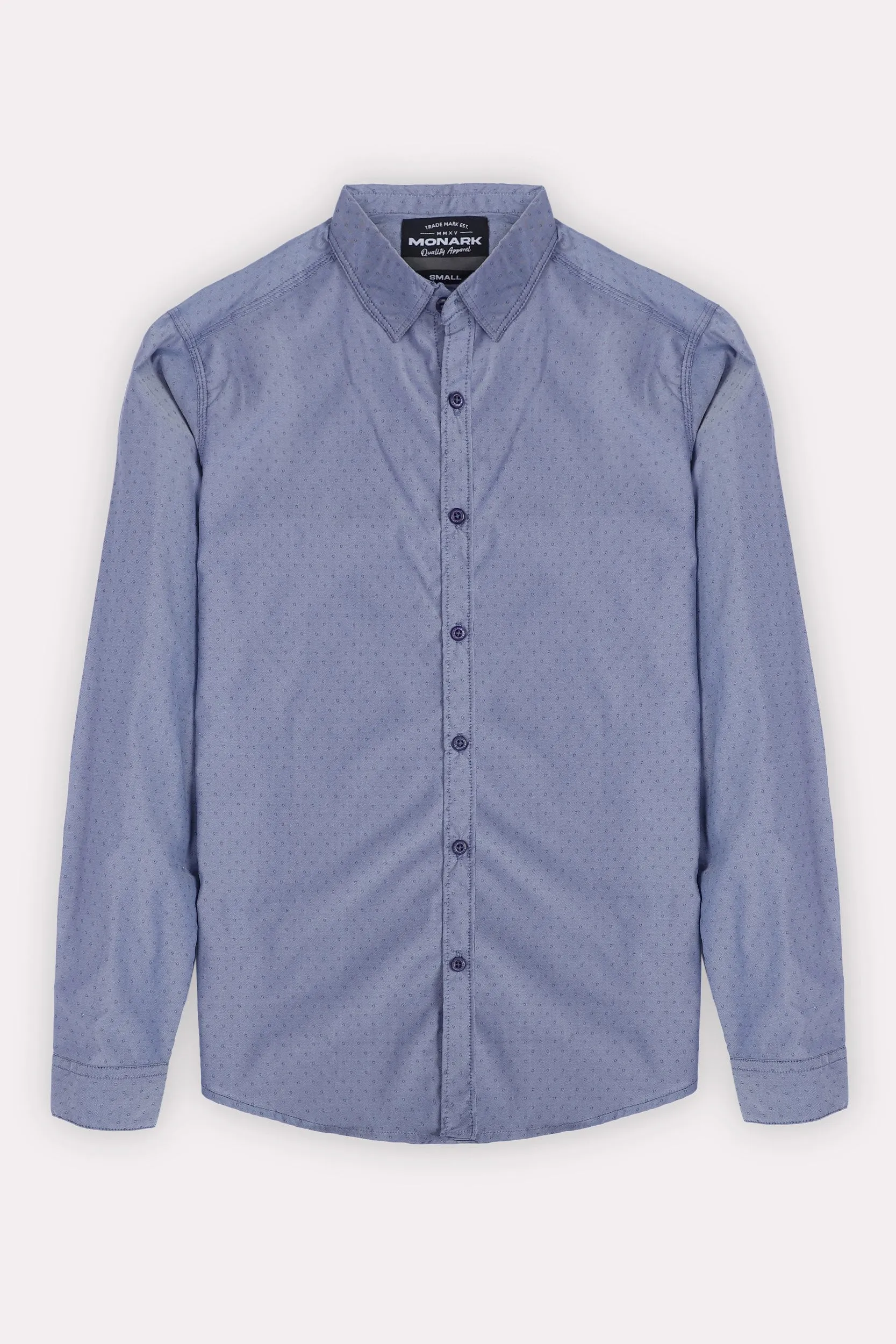 PRINTED SLIM FIT CASUAL SHIRT