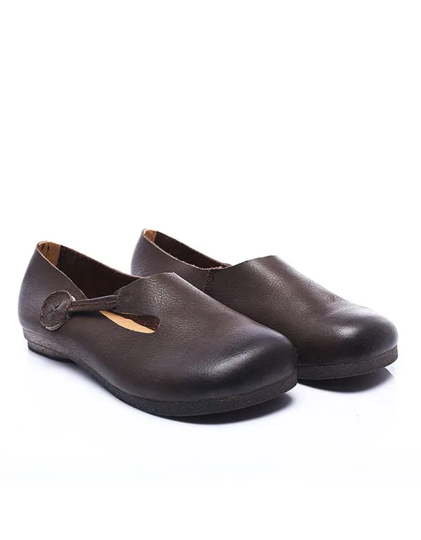 Retro Slip On Comfort Womens Flats