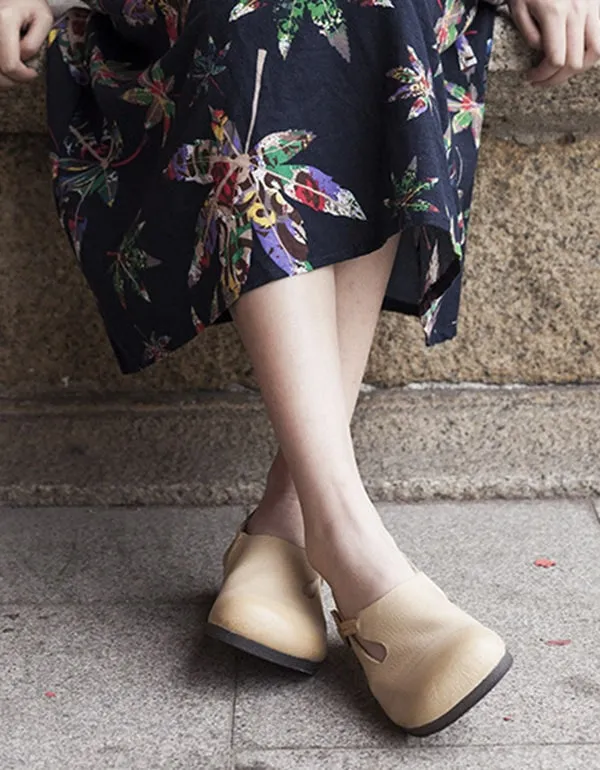 Retro Slip On Comfort Womens Flats