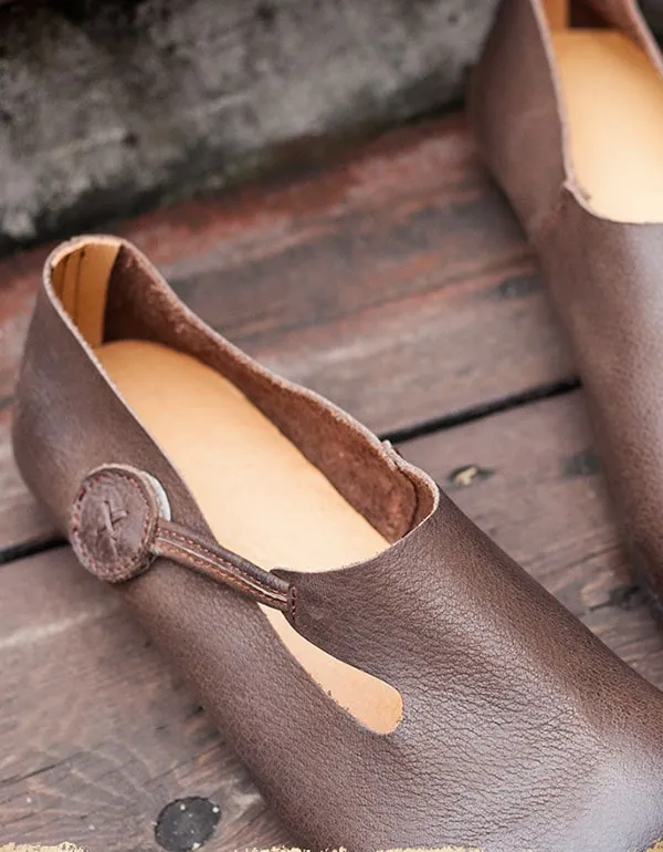 Retro Slip On Comfort Womens Flats