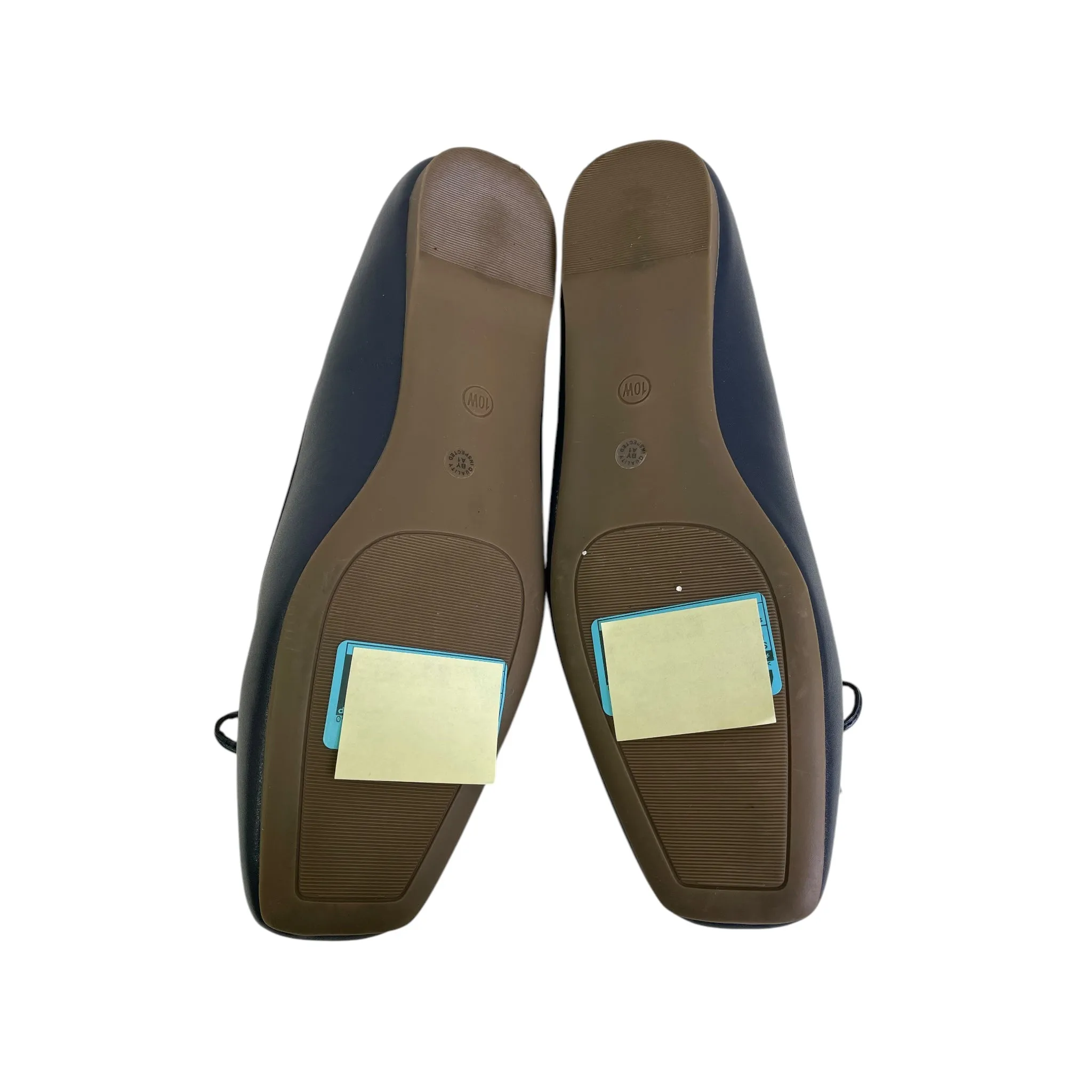 Shoes Flats By Liz Claiborne In Blue, Size:10