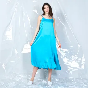 Silky spaghetti strap dress wholesale